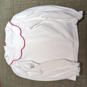 Lullaby Set white blouse 4t